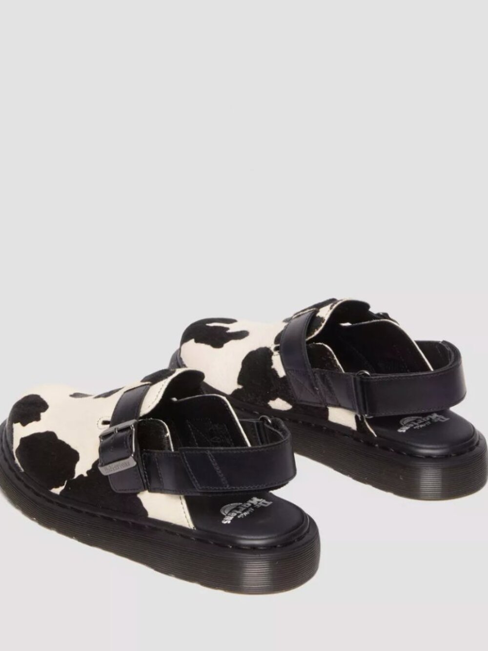Dr. Martens - Jorge II Hair-on Animal Print Slingback Mules - Picture 2 of 5